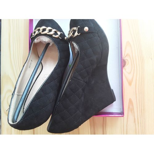 Escarpins A Talons Compenses - 36