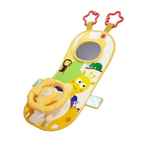 Jouets De Siège De Voiture Pour Bébé, Voiture De Simulation De Conduite Électrique, Volant De Copilote, Jouets De Face Pour Bébé, 0 M, 12m, Chaud--Giraffe