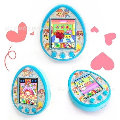 Tamagotchi Toumapet Photographie Virtuelle Pet Machine, Wechat Interaction Make Friends, Chargement Usb, Electronique Pets Game Conso, Hot--1pc With Box