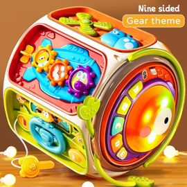 Jouet De Téléphone Portable Pour Enfants, Haut-Parleur Mobile Musical Avec Son Et Lumière, Jouet De Développement Éducatif Pour Bébé, Cadeaux Pour Enfants De 12 Mois--Gear Style