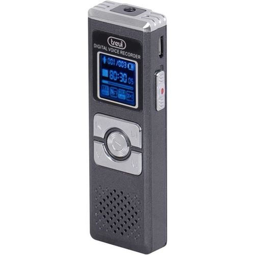 DR 437 SA Mini enregistreur numérique Vocal, mémoire Interne de 8 Go, Lecteur MP3, Haut-Parleur intégré.