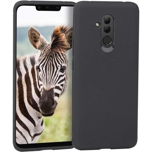 Jasbon Coque Pour Huawei Mate 20 Lite, Case Tpu Ultra Mince Coque Anti Choc Souple Pour Huawei Mate 20 Lite - Noir.