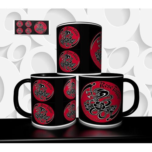 Mug Tasse À Café - Groupe Rock The Rose Tattoo 3607