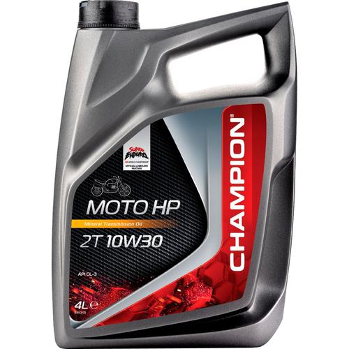 Dégrippant - Lubrifiant Champion Huile Transmission Moto Hp 2t 10w30 4l