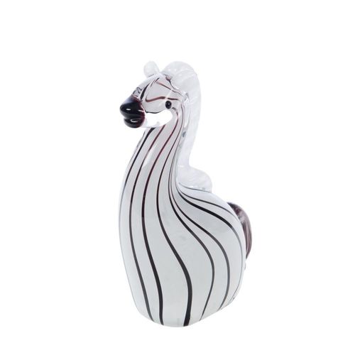 Zèbre Amandine sulfure H16 cm