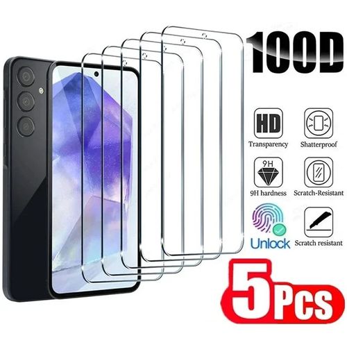 Protection Écran Samsung A22 5g (X5) Verre Trempé Hd, Anti Rayures & Antichocs