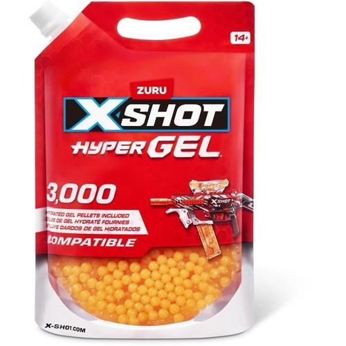 Xshot Recharge De 3000 Pastilles Hydratées Xshot Hyper Gel