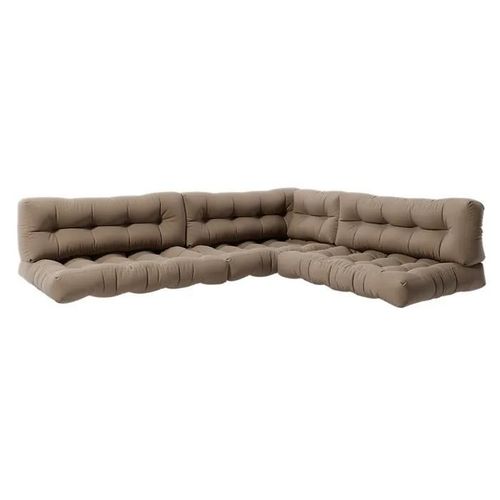 Vicco Ensemble De Coussins De Palette Flocken, Stone, 7 Compartiments