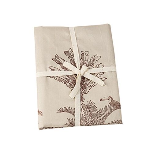 Nappe Tissu Lavable Parfum D'orient 1.4x2.4m Beige
