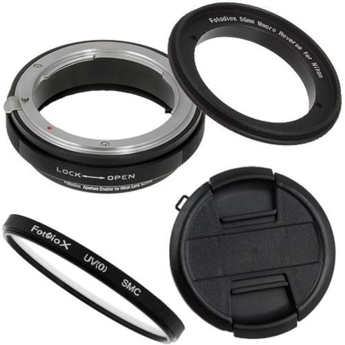 Macro Reverse Adapter Compatible With 55Mm Filter Thread On Nikon F Mount Cameras