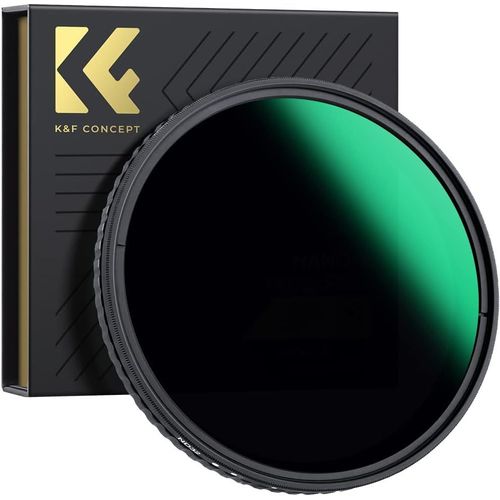 Filtre Nd Variable 72Mm Nd32-512 Sans Croix (5-9 Stops) Densité Neutre Pour Objectif Appareil Photo Dslr Caméras