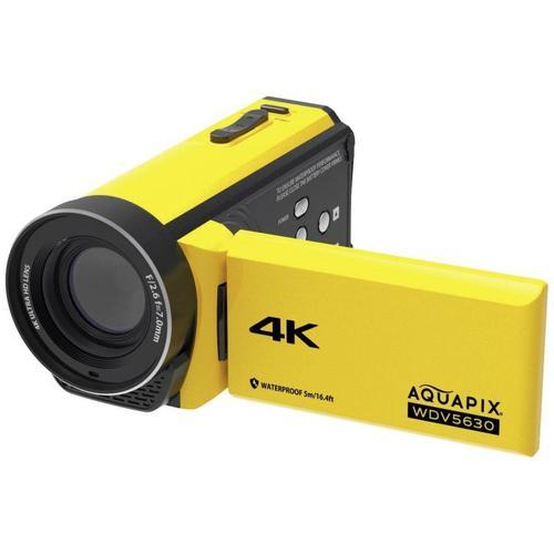 Aquapix Wdv5630 Caméscope Portatif 13 Mp 4k Ultra Hd Jaune