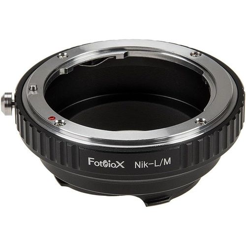 Lens Mount Adapter Compatible With Nikon F-Mount Lenses On Leica M-Mount Cameras