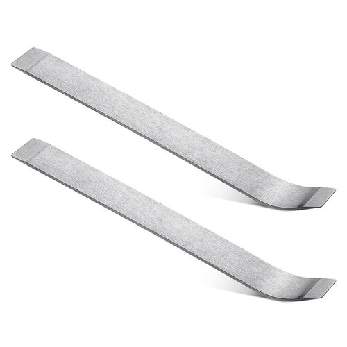 Outils de Suppression de 2 Panneaux Outil de D¿¿Coration de Pied de Biche D'Outil Automatique de Coin de Peau de T?Le, Argent