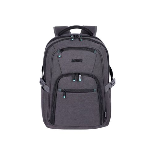 Urban Factory HEAVEE Green - Sac à dos pour ordinateur portable - respectueux de l'environnement - 14.1" - gris, noir