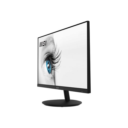 MSI PRO MP242A - Écran LCD - 24" (23.8" visualisable) - 1920 x 1080 Full HD (1080p) @ 100 Hz - IPS - 300 cd/m² - 1000:1 - 1 ms - HDMI, VGA, DisplayPort - haut-parleurs - noir