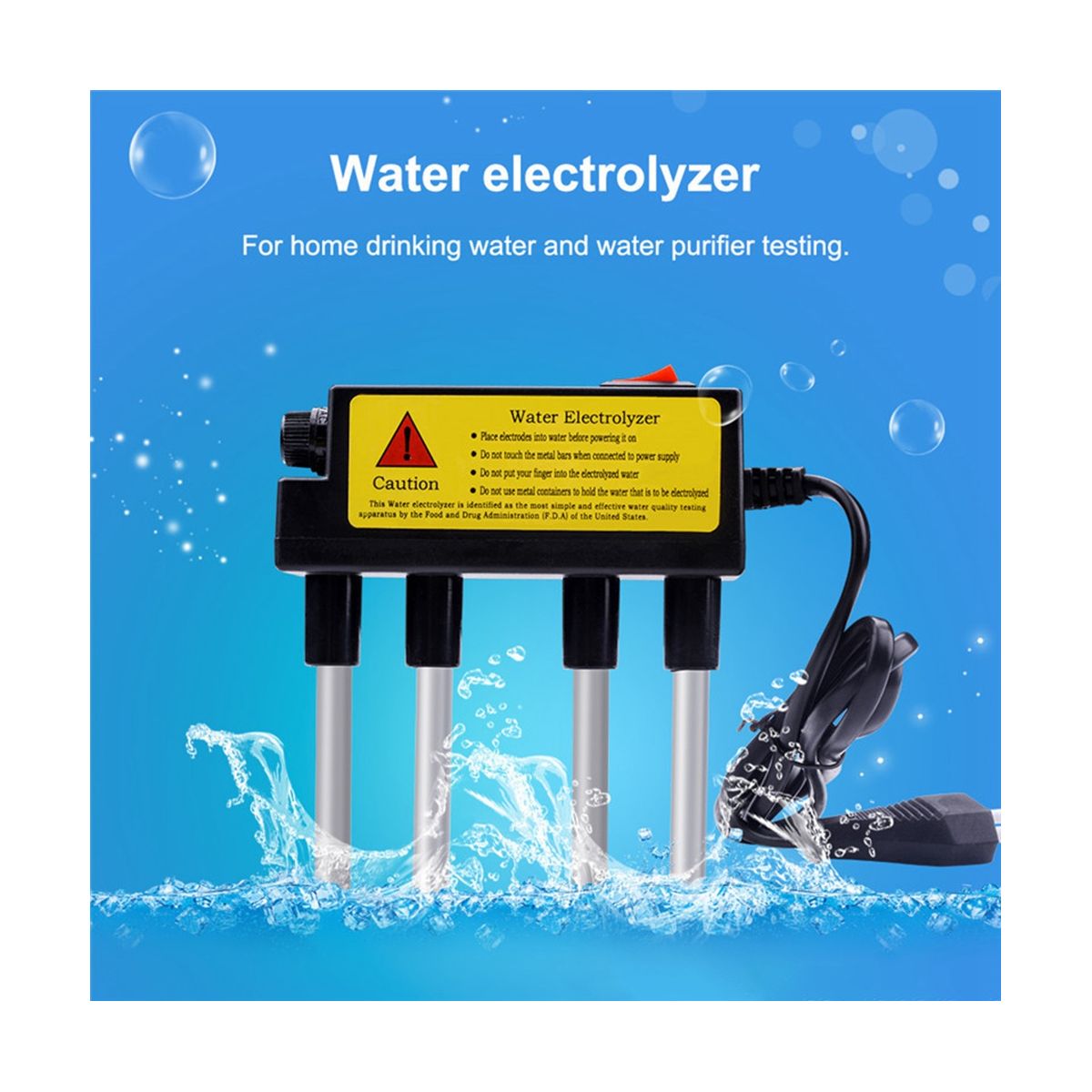 Testeur de Qualit de L' ?Lectrolyseur Barre de Fer Lectr... - 3