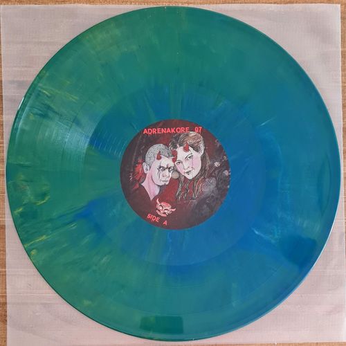 Various - Adrenakore 07 (12", Ltd, Green Marbred Color)