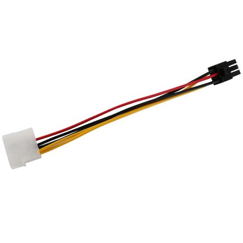 Câble d¿alimentation 4 broches mâle vers 6 broches femelle pour adaptateur PCIe PCIe