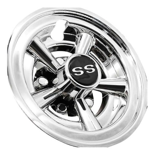 1 Pcs 8 Pouces Golf Cart Couvre-Roues, 5 Rayon Design Hub Cap Pour Chariots De Golf Pour Club Car
