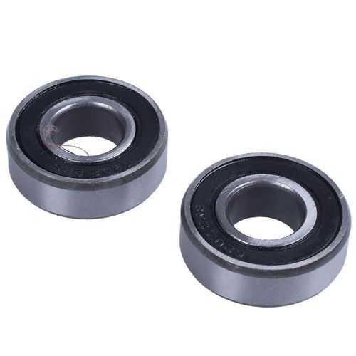2pcs 6202RS 15mm intérieur 35mm extérieur unique à gorge profonde roulement à billes