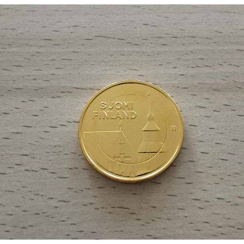 Finlande 2013 - 5 Euros Commemorative - Tavastia - Saint Laurent En Hame - Plaque Or - Vergoldet