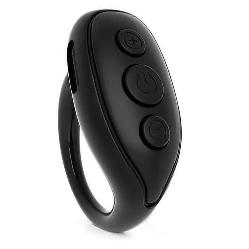 Télécommande Bluetooth Page Turner, Téléphone portable Appareil photo Obturateur Selfie Télécommande, Smart Ring Remote fo