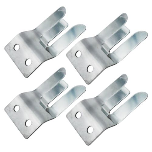 4X PORTE / Clip MICROPHONE METALLIQUE - Visser pour CB / Ham Radio - MH2