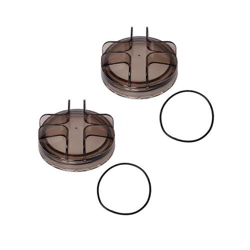 Pompe de filtre à sable 3/4HP 2400GPH Pond 75110 Couvercles de filtre à eau bien scellés pour pots filtrants de système de filtre à sable (lot de 2)