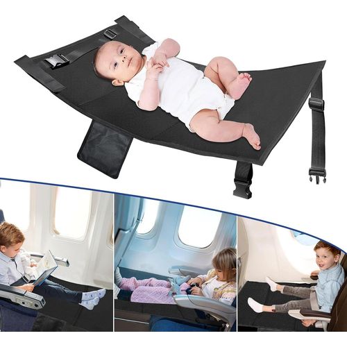 Repose Pieds Avion Bebe,Lit De Voyage Bebe Portable Voyage Avion Bebe Repose Pieds Avion Enfant Avion De Lit De Voyage Pour Tout-Petits Pour Enfants