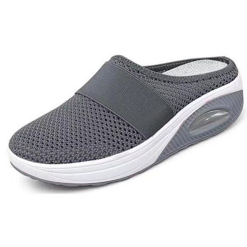 Sandales Compensées Orthopédiques 4wd Pour Femmes,Chaussures Rétro,Ouvertes,Vintage,Cuir Anti-Ald,Décontractées,Plateforme,Premium,Été,2024