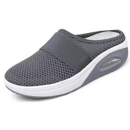 Sandales Compensées Orthopédiques 4wd Pour Femmes,Chaussures Rétro,Ouvertes,Vintage,Cuir Anti-Ald,Décontractées,Plateforme,Premium,Été,2024