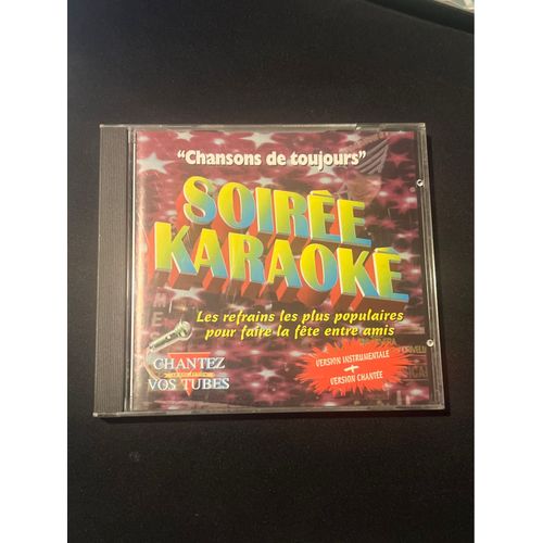 Cd Soirée Karaoké - Chansons De Toujours - Play Back 
