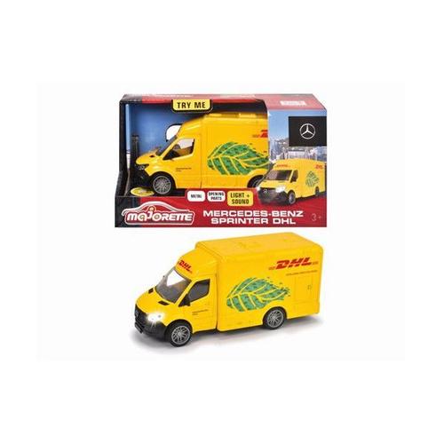 Véhicule Majorette Gs Mercedes Sprinter Dhl 15 Cm