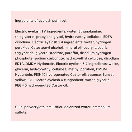 Kit de Levage de Cils Rehaussement de Cils Rehaussement de Cils Curl Cils Perm Croissance des Cils pour un Usage Domestique en Salon