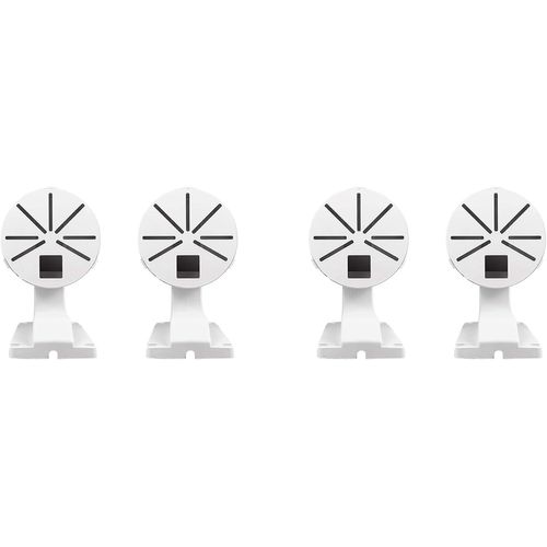 Lot De 4 Supports De Caméra De Surveillance En Abs-Pour Intérieur Et Extérieur-Mural-Type L-Pour Caméra Cctv Dôme Ip