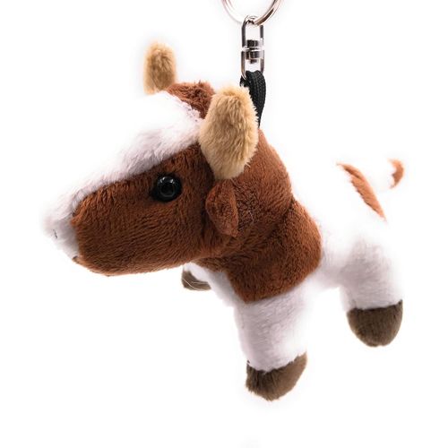 -""B?uf De Vache Brun Porte-Clés-Porte-Clés En Peluche Idéal Comme Cadeau,Par Exemple Pour Le Meilleur Ami,Le Meilleur Ami,Maman-Pour Hommes,Femmes Et Enfants