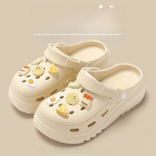 Sandales D'été À Semelle Optique Pour Femme,Pour La Maison,L'intérieur,La Plage,Semelle Extérieure En Pvc,Support De Talon À Réinitialisation,Pantoufles,Vente En,2024