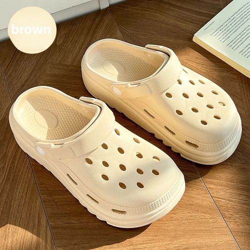 Sandales D'été À Semelle Optique Pour Femme,Pour La Maison,L'intérieur,La Plage,Semelle Extérieure En Pvc,Support De Talon À Réinitialisation,Pantoufles,Vente En,2024