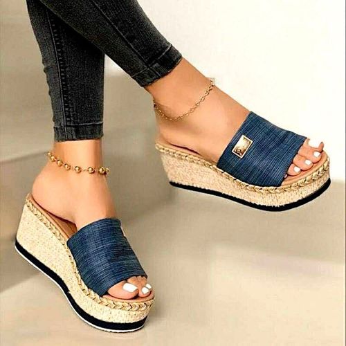 Sandales Optiques À Talons Hauts Pour Femmes,Chaussures Astronomiques Décontractées,Mules À Plateforme,Pantoufles De Loisirs D'été