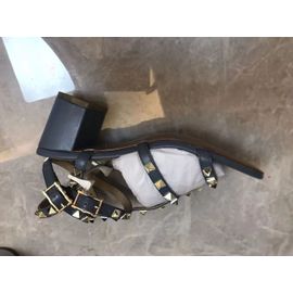 Sandales De Marque Célèbre Pour Femmes,Chaussures Nhydrshoes Avec Cuir Microcarence Clouté Or,Escarpins De 6cm 43