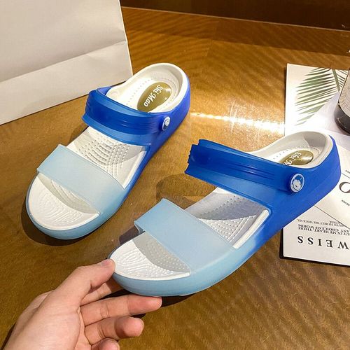 Sandales D'été Antidérapantes Pour Femme,Chaussures En Caoutchouc Confortables,Pantoufles Et Sandales De Plage D'nik,Offre