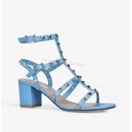 Sandales De Marque Célèbre Pour Femmes,Chaussures Nhydrshoes Avec Cuir Microcarence Clouté Or,Escarpins De 6cm 43