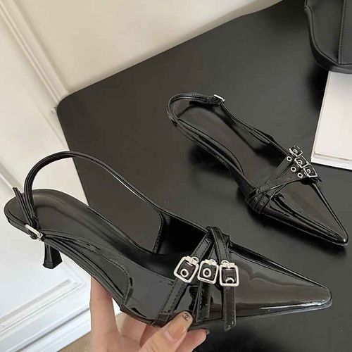 Escarpins Peu Profonds Pointus Parker Pour Femmes,Chaussures À Talons Pour Femmes,Escarpins À La Mode,Chaussures À Talons Moyens,Mules,