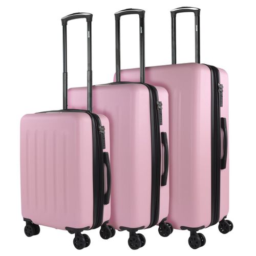 Valises. Lot De Valise Rigides 4 Roulettes - Valise Grande Taille, Valise Soute Avion, Bagages Pour Voyages.Ensemble Valise Voyage. Verrouillage À Combinaison