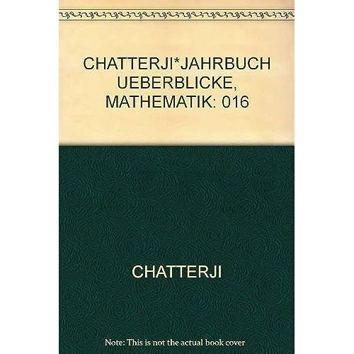 Chatterji*Jahrbuch Ueberblicke, Mathematik