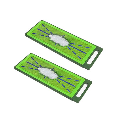2 Pi¿¿Ces Tapis De Frappe De Golf Tapis De Balan?Oire De Golf Suivi De Tir Int¿¿Rieur/Ext¿¿Rieur Maison Jardin Tapis D'entra?Nement De Balan?Oire De Golf