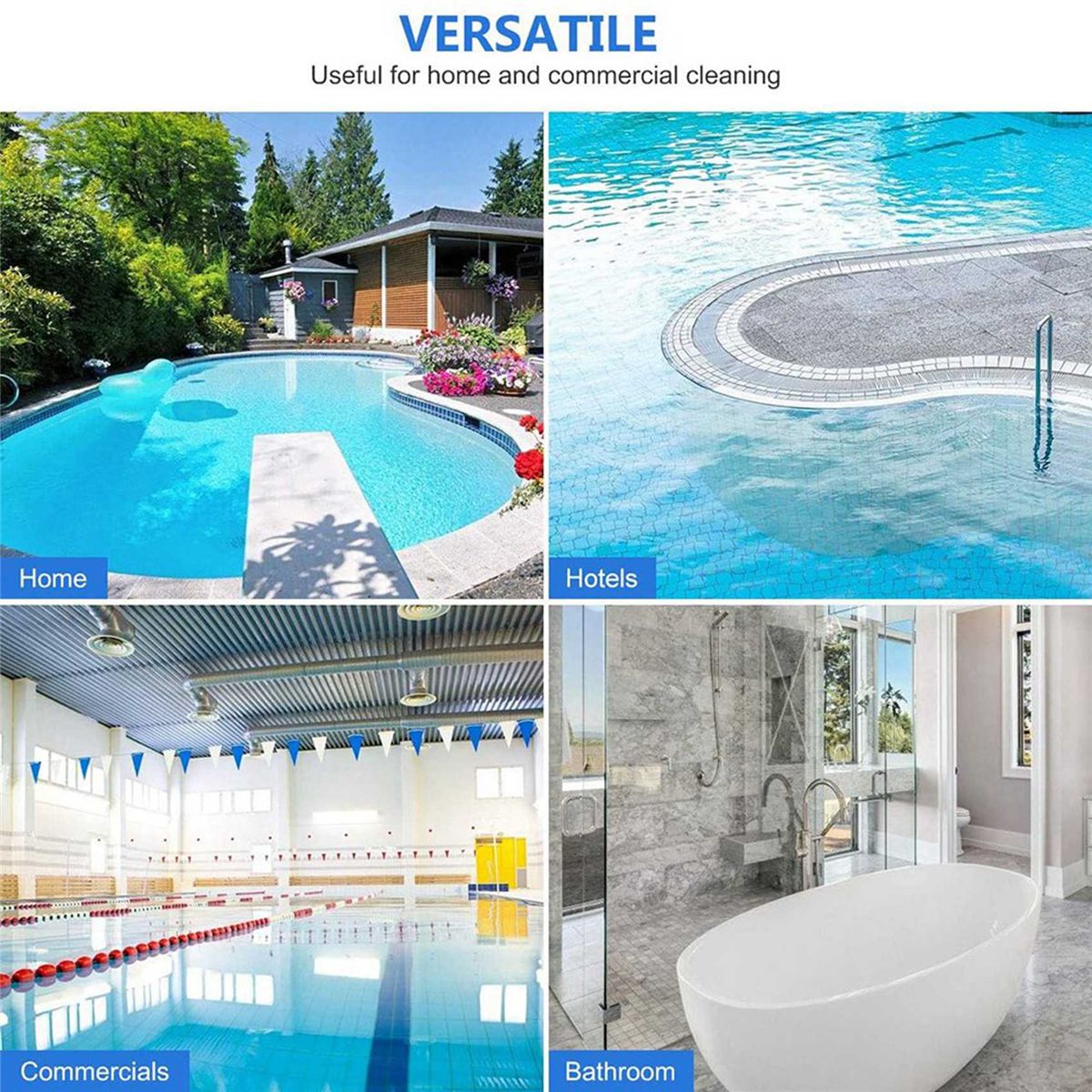 6X Brosse de Piscine, Mur de Piscine et Brosse  Carrelage ... - 6