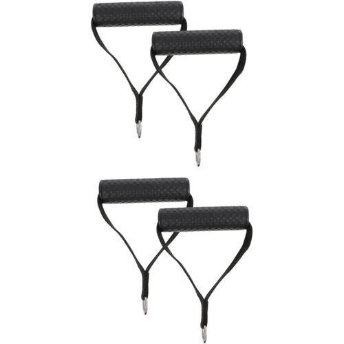 Extracteur Entraîneur Les Bretelles Cordes Salle De Sport Accessoire Musculation Accessoires Musculation Poignée De Sport Tirer La Poignée De La Corde Abdos Black