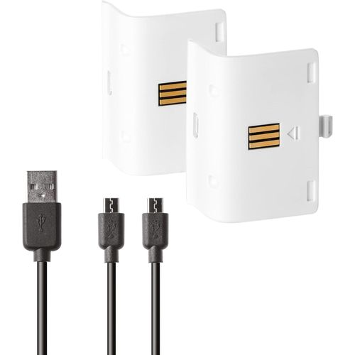 Snakebyte Xbox Series X / S Dual Rechargeable Battery Packs - Blanc